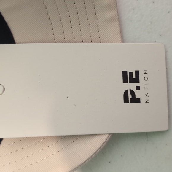 P.E Nation White Homage Cap NWT - Picture 4 of 6